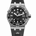 Maurice Lacroix Maurice Lacroix Aikon Venturer AI6057-SSL20-330-2  AI6057-SSL20-330-2 механические женские часы черный циферблат, браслет каучук — вид спереди