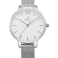 Obaku Obaku V209LXCIMC  V209LXCIMC кварцевые женские часы белый циферблат, браслет нержавеющая сталь — вид спереди