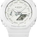 Casio Casio G-Shock GA-2100-7A7DR (GA-2100-7A7) мужские часы белый циферблат на запястье