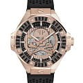 Philipp Plein Philipp Plein The Skull PWPFA0324  PWPFA0324 механические мужские часы  цветной циферблат, браслет силикон — вид спереди