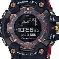 Casio Casio G-Shock GPR-B1000TF-1 Rangeman GPR-B1000TF-1ER электронные мужские часы черный циферблат, браслет карбон + полимер — вид спереди