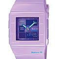 Casio Casio Baby-G BGA-200-6EDR  BGA-200-6EDR кварцевые женские часы фиолетовый циферблат, браслет пластик — вид спереди