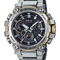 Casio Casio G-Shock MTG-B3000D-1A9DR (MTG-B3000D-1A9ER) MTG MTG-B3000D-1A9ER электронные мужские часы черный циферблат, браслет сталь + пластик — вид спереди