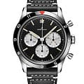 Breitling Breitling AVI REF. 765 1953 Re-Edition AB09451A1B1X1  AB09451A1B1X1 механические мужские часы черный циферблат, браслет кожаный — вид спереди