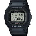 Casio Casio G-Shock GW-5000U-1E  GW-5000U-1E электронные мужские часы черный циферблат, браслет полимер — вид спереди