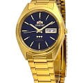 Orient Orient AB00004D (FAB00004D)  FAB00004D механические мужские часы  черный циферблат, браслет  — вид спереди