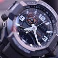 Casio Casio G-Shock GA-1000-1ADR (GA-1000-1A) электронные мужские часы часы крупный план черный циферблата