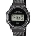 Casio Casio Vintage A171WEMB-1A  A171WEMB-1A кварцевые мужские часы  циферблат, браслет сталь с ip покрытием — вид спереди