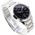 Casio Casio Collection MTP-1370D-1A2VDF (MTP-1370D-1A2) кварцевые мужские часы часы крупный план черный циферблата