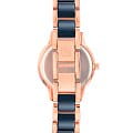 Anne Klein Anne Klein Ceramics  3344NVRG,  сша женские часы на браслете сталь + pvd + керамика боковой вид