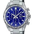 Casio Casio Edifice EFR-574D-2AVUDF EFR EFR-574D-2AVUDF кварцевые мужские часы синий циферблат, браслет нержавеющая сталь — вид спереди