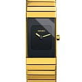 Rado Rado Ceramica R21895152  R21895152 кварцевые женские часы  циферблат, браслет сталь + pvd + керамика — вид спереди