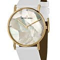 Jacques Lemans Jacques Lemans La Passion 1-2050i  1-2050i кварцевые женские часы  перламутровый циферблат, браслет кожаный — вид спереди