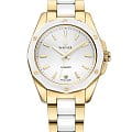 Wainer Wainer Diamond WA.18050-B  WA.18050-B кварцевые женские часы белый циферблат, браслет нержавеющая сталь с pvd-покрытием — вид спереди