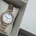 Casio Casio Sheen SHE-3061PG-7B женские часы перламутровый циферблат на запястье