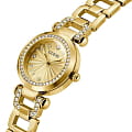 Guess Guess Bejeweled GW0869L4 женские часы золотой циферблат на запястье