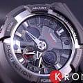 Casio Casio G-Shock GA-200-1A g-shock японские мужские часы на браслете пластик боковой вид