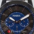Fossil FS5061 мужские часы застежка крупным планом