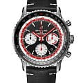 Breitling Breitling Navitimer B01 Chronograph Swiaaair AB01211B1B1X1  AB01211B1B1X1 механические мужские часы  циферблат, браслет кожаный — вид спереди