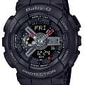 Casio Casio Lover's Pair Model LOV-21A-1ADR, g-shock япония  на браслете резина боковой вид