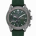 Slazenger Slazenger SL.09.2153.2.04  SL.09.2153.2.04 кварцевые мужские часы  зеленый циферблат, браслет силикон — вид спереди