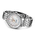 Breitling Breitling Navitimer Automatic 35 A17395211A1A1, navitimer швейцария женские часы на браслете нержавеющая сталь боковой вид