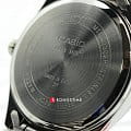 Casio Casio MTP-1302PD-7B кварцевые мужские часы часы крупный план белый циферблата