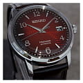 Seiko Seiko Presage SRPE41J1 presage японские мужские часы на браслете кожаный боковой вид