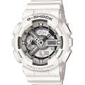 Casio Casio G-Shock GA-110C-7A GA-110 GA-110C-7A электронные мужские часы серый циферблат, браслет пластик — вид спереди