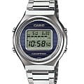 Casio Casio CASIOTRON TRN-50-2ADR лимитированной серии TRN-50-2ADR кварцевые мужские часы синий циферблат, браслет нержавеющая сталь — вид спереди