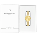Pierre Lannier Pierre Lannier Nova 014J548 женские часы золотой циферблат на запястье