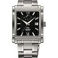 Orient Orient FDAH003B (FFDAH003B)  FFDAH003B механические мужские часы черный циферблат, браслет  — вид спереди