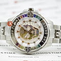 Philipp Plein Philipp Plein The Skull PWNAA0422 кварцевые мужские часы часы крупный план белый циферблата
