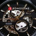 Rado Rado True Round Open Heart R27107172 мужские часы черный циферблат на запястье
