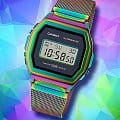 Casio Casio Collection A1000RBW-1 , наручные женские часы фото под углом