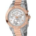 Jacques Lemans Jacques Lemans Sport 40-10B  40-10B кварцевые мужские часы серебристый циферблат, браслет нержавеющая сталь с ip-покрытием — вид спереди
