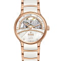 Rado Rado Centrix Automatic Diamonds Open Heart R30029932 Automatic R30029932 механические женские часы  циферблат, браслет высокотехнологичная керамика + нержавеющая сталь с pvd покрытием — вид спереди