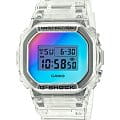 Casio Casio G-Shock DW-5600SRS-7 DW-5600 DW-5600SRS-7 электронные мужские часы  циферблат, браслет пластик — вид спереди