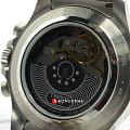 Tissot Tissot V8 Automatic Chronograph T106.427.11.051.00 механические мужские часы часы крупный план черный циферблата
