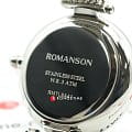 Romanson Romanson RM8A41TLW(BK) кварцевые женские часы часы крупный план черный циферблата