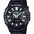 Casio Casio G-Shock GBA-950-1A G-SQUAD GBA-950-1A электронные мужские часы черный циферблат, браслет полимер — вид спереди