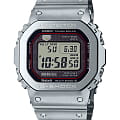 Casio Casio G-Shock MRG-B5000D-1DR (MRG-B5000D-1) MRG MRG-B5000D-1DR электронные мужские часы серый циферблат, браслет титановый сплав dat55g — вид спереди