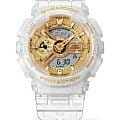 Casio GMA-S110SG-7AER наручные женские часы застежка крупным планом