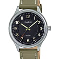 Casio Casio Collection MTP-B160L-1B2V  MTP-B160L-1B2V кварцевые мужские часы черный циферблат, браслет кожаный — вид спереди