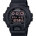 Casio Casio G-Shock DW-6900UMS-1DR  DW-6900UMS-1DR электронные мужские часы  черный циферблат, браслет пластик — вид спереди