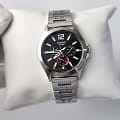 Casio Casio Collection MTP-E350D-1B кварцевые мужские часы часы крупный план черный циферблата