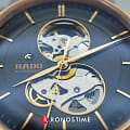 Rado Rado Coupole Classic Open Heart Automatic R22894163 мужские часы черный циферблат на запястье