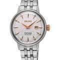 Seiko Seiko Presage Cocktail Time SRE009J1 Cocktail Time SRE009J1 механические женские часы  белый циферблат, браслет нержавеющая сталь — вид спереди