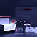 Tissot Tissot Tradition GMT T063.639.16.037.00 t-classic швейцарские мужские часы на браслете кожаный боковой вид