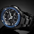 Casio Casio G-Shock GST-W110BD-1A2 GST G-Steel, наручные мужские часы фото под углом